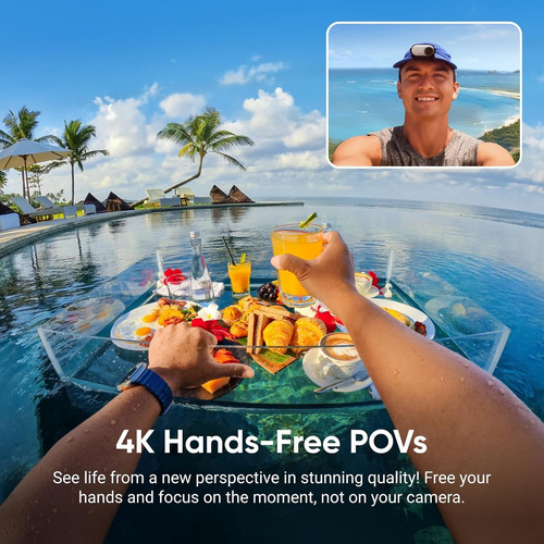 Cámara De Vlogging Insta360 Go 3s 128 Gb 4k Portátil Blanco