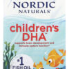 Aceite De Pescado Omega 3s Dha 250mg Niños Nordic Naturals Frutilla