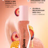 Gisou Honey Inflip Labial Gloss Hidratación Natural Y Brillo Glazed Plum
