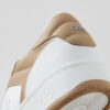 Alo Yoga Zapatillas Deportivas - Casual Recovery Mode Sneake Blanco Y Marron Cuero Vegano Faux Leather 46.5 Ar