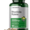 Horbäach Suplemento Rhodiola Rosea Energía Y Bienestar Sin Sabor