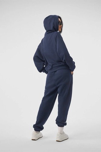 Alo Yoga Campera Chompa, Accolade Hoodie Unisex Azul Marino M - 8 Accolade Hoodie
