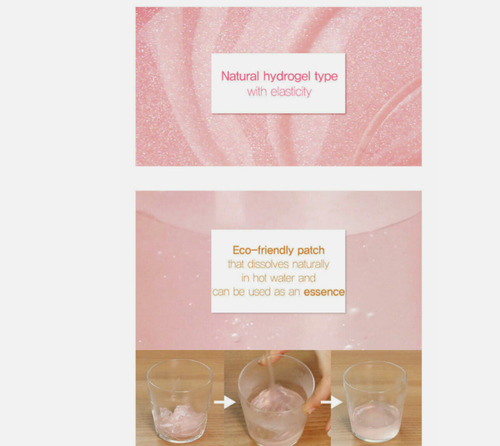 Heimish Parches Para Ojos Y Rostro De Hidrogel Con Agua Rosa Mixta Día/noche