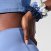 Alo Yoga Fresh Mini Scrunchie (3-pack) Colitas De Cabello Celeste Azul Y Blanco Fresh Mini Scrunchie