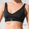 Alo Yoga Airlift Line Up Bra Top Deportivo Negro Airlift Line Up Bra Xl