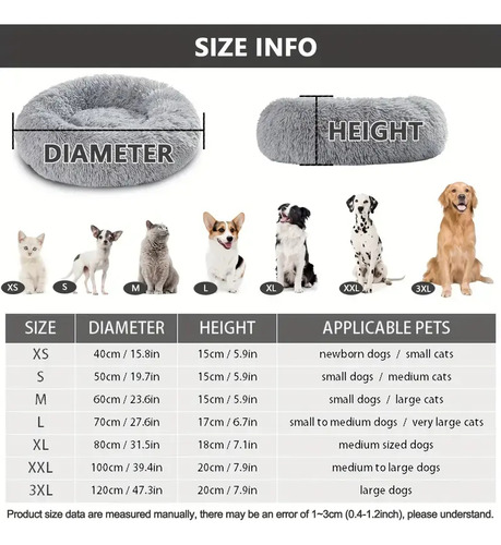 Cama Antiestrés Ortopédica Perro Kepeak Peluche Lavable Gris Oscuro Cama Antiestrés Ortopédica Perro Grande Kepeak | Peluche Lavable Antideslizante