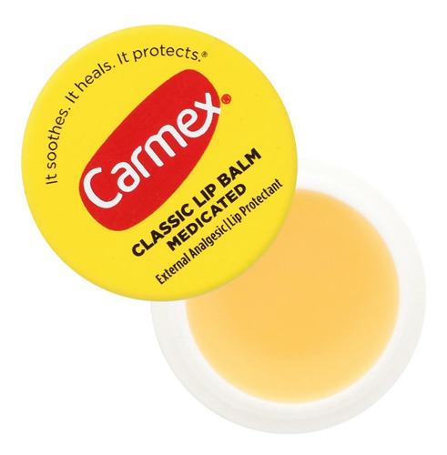 Carmex Balsamo De Labios En Pote 7,5 G Classic Lip Balm
