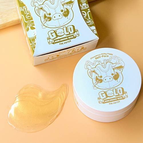 Elizavecca Gold Hyaluronic Acid Eye Patch Parches P/parpados Todo Tipo De Piel Noche