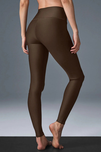 Alo Yoga Legging Airlift 7/8 Tiro Alto - Original Maro High-waist Airlift 16 - 18