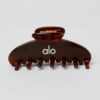 Pinza Para Pelo Alo Yoga 90's Claw Clip Original Marrón Oscuro