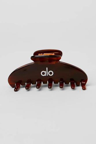 Pinza Para Pelo Alo Yoga 90's Claw Clip Original Marrón Oscuro