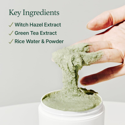 Arencia Fresh Green Rice Mochi Cleanser Espuma Para Rostro Normal A Sensible Día/noche