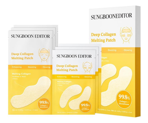 Parche De Colágeno Sungboon Editor Set 6 Cuidado Intensivo