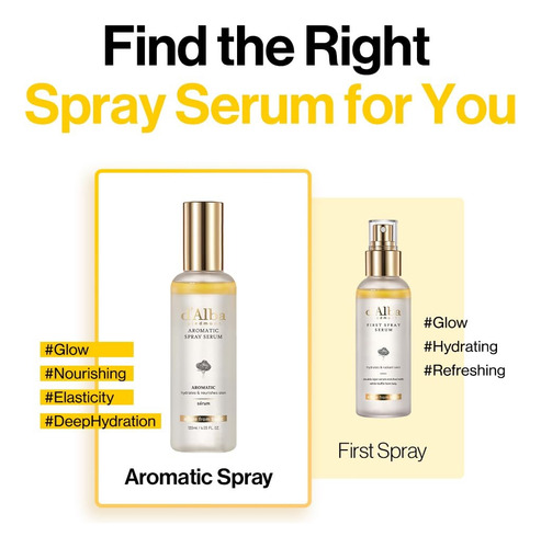 Dalba Aromatic Spray Serum- Trufa Blanca Agua De Rosas 60ml Todo Tipo De Piel Día/noche