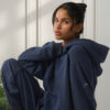 Alo Yoga Chompa Buzo Hoodie Unisex Make Waves Original M - 8 Azul Marino Make Waves