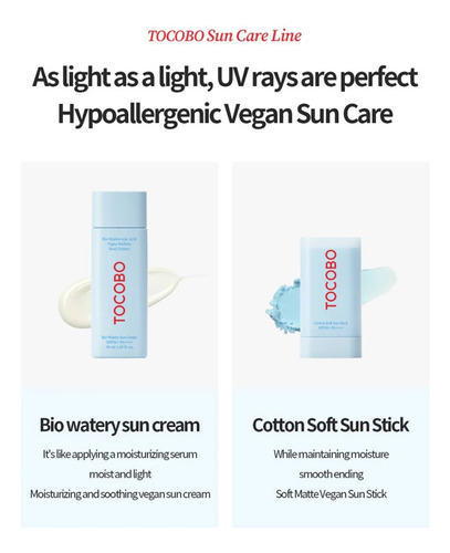 Tocobo Protector Solar Bio Watery - Crema Spf 50++