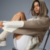 Alo Yoga Chompa Buzo Hoodie Unisex Make Waves Original Xl - 16 Marron Y Beige Make Waves