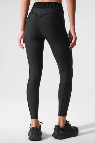 Alo Yoga Leggins Calza Deportiva Airlift High-waist 7/8 Negro Airlift 4 - 6
