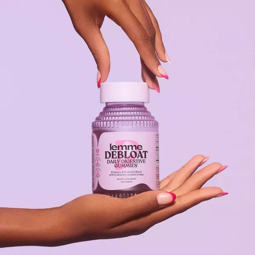 Kardashian Lemme Debloat Gomitas Digestivas 60 Piezas Sabor Zarzamora