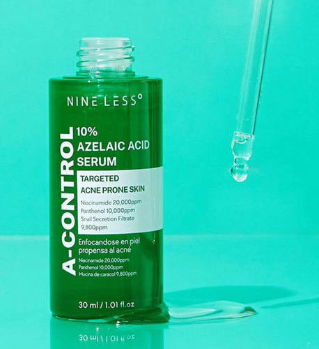 Nine Less A-c10% Azelaic Control Del Acné, Brotes Y Manchas