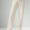 Alo Yoga Pantalon Recto Oversized - Original Beige Scholar Straight M - 8