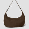 Alo Yoga Bolso Cartera Om The Go Gym Sling Bag Marrón Oscuro Lisa Marrón Oscuro