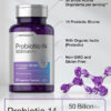 Horbäach Probiotic-14 50 Billion Salud Digestiva Avanzada Sin Sabor