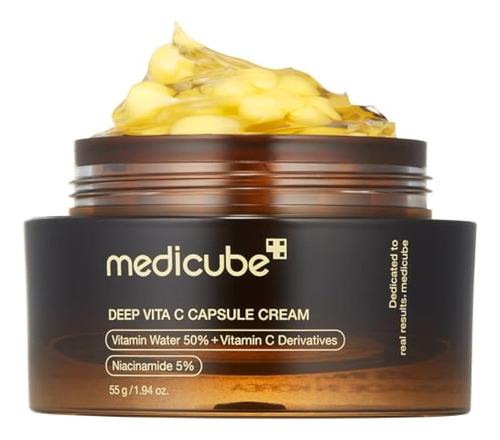 Hidratante Facial Medicube Deep Vitamin C Golden Capsule