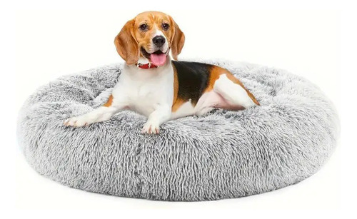 Cama Antiestrés Ortopédica Perro Kepeak Peluche Lavable Gris Oscuro Cama Antiestrés Ortopédica Perro Grande Kepeak | Peluche Lavable Antideslizante