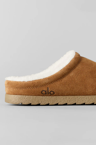 Alo Yoga Pantuflas - Ojotas Recovery Slipper Marrón 36 Ar