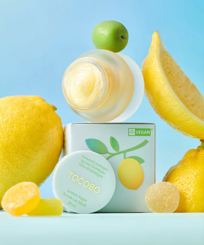 Tocobo Lemon Sugar Lip Mask Exfoliación + Hidratación