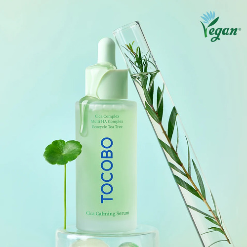 Tocobo Cica Calming Serum Calmante E Hidratante Para Piel Todo Tipo De Piel Día/noche