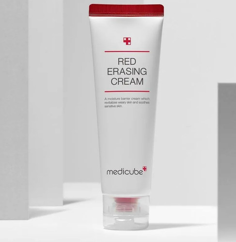 Medicube Red Erasing Cream Calma Enrojecimiento De La Piel Piel Sensible Con Rojeces Acné Leve Rosácea O Manchas Día/noche