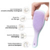 Tangle Teezer El Mini Cepillo Desenredante Para Cabello Violeta