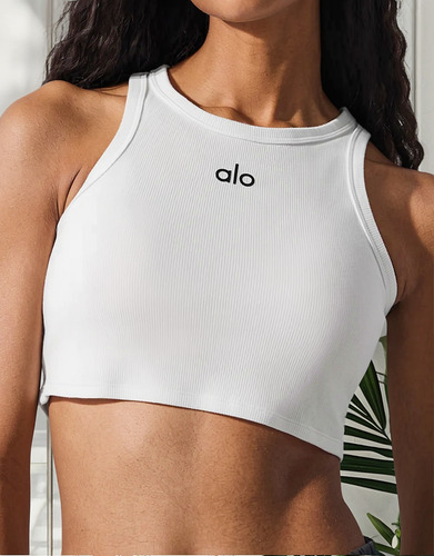 Musculosa Alo Yoga Original Blanco Alo Yoga M Lisa