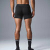 Alo Yoga Boxer - Calzoncillos Comodidad Absoluta - Original Negro Liso 2xl
