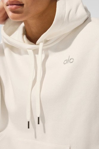 Alo Yoga Campera Chompa, Accolade Hoodie Unisex Blanco M - 8 Accolade Hoodie