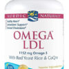 Omega Ldl Nordic Naturals 1152mg Antioxidante 60 Cápsulas Sabor Sin Sabor