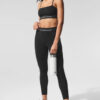 Alo Yoga Calza Alosoft High-waist 7/8 Relay Legging Negro Alosoft High-waist 16 - 18
