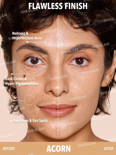 Sheglam Skin Magnet High Coverage Foundation Stick Acorn