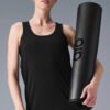 Alo Yoga Blusa Musculosa Deportiva Alo Everyday Modal Rib Negro Lisa M