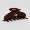 Pinza Para Pelo Alo Yoga 90's Claw Clip Original Marrón Oscuro