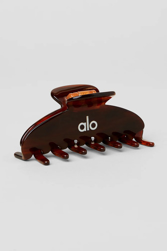 Pinza Para Pelo Alo Yoga 90's Claw Clip Original Marrón Oscuro