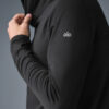 Alo Yoga Remera De Manga Larga Con Capucha Para Hombre Conqu Negro Conquer Reform 2xl Lisa
