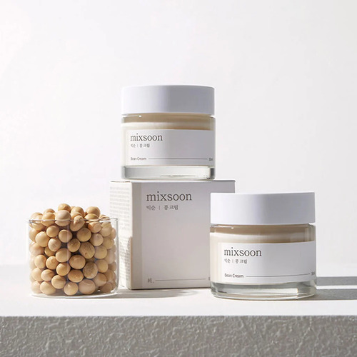 Mixsoon Bean Cream - Crema Facial De Hidratación Intensiva Todo Tipo De Piel Día/noche