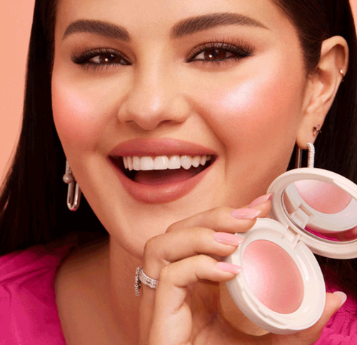 Rare Beauty Iluminador Soft Pinch Luminous Powder Blush By S Hope - Nude Mauve