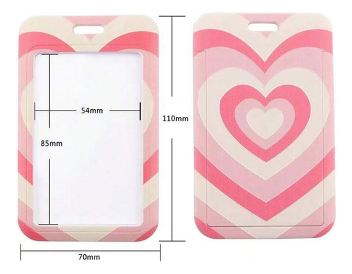 Cinta Porta Credencial Dni Sube De Corazón