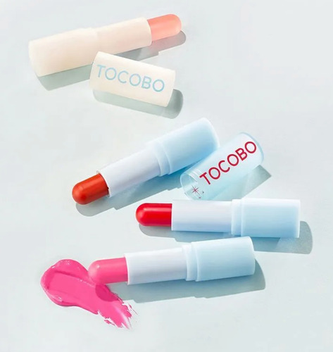 Tocobo Bálsamo Labial Glow Ritual Coral Water Brillo