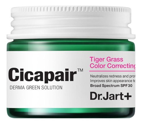 Dr.jart+ Cicapair Tiger Grass- Correctora De Rojez Cream Spf