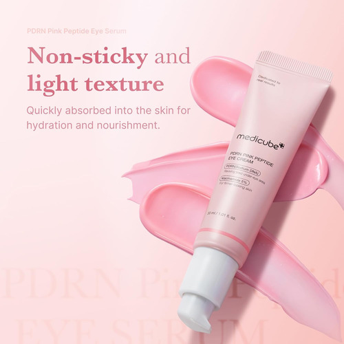 Medicube Pdrn Pink Peptide Eye Cream Crema De Contorno Ojos Sensible Día/noche